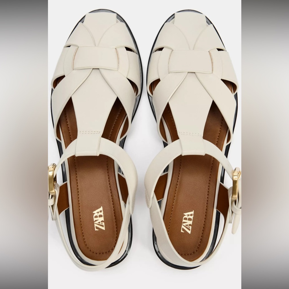 Zara Fisherman sandals 38
